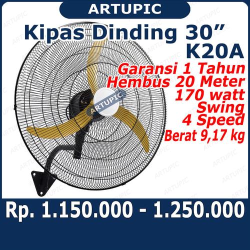 Gambar Kipas Dinding Kandang Ayam Wall Fan 30 inch dari ArtupicPeralatanPeternak Kota Tangerang Selatan Tokopedia