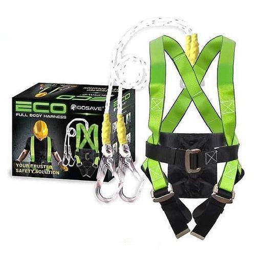Jual GOSAVE SAFETY BELT FULL BODY HARNESS DOUBLE BIG HOOK SABUK