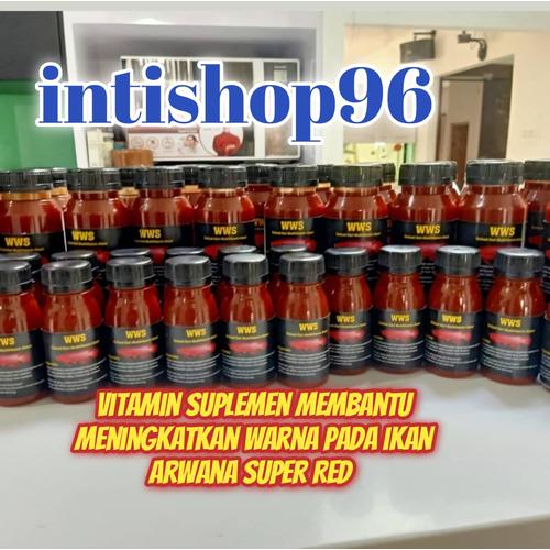 Gambar WWS 250 Ml Vitamin meningkatkan warna ikan arwana dari Intishop96 Kab. Bekasi Tokopedia