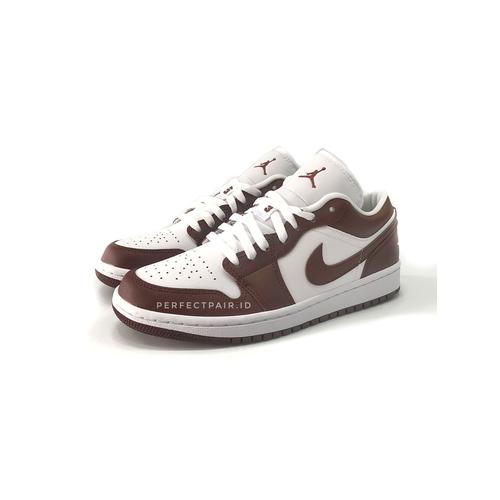 Gambar Air Jordan 1 Low W - Team Red 100% Original BNIB dari perfectpair-id Jakarta Barat Tokopedia