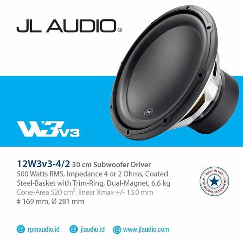 Jual SUBWOOFER MOBIL 12 INCH - JL AUDIO 