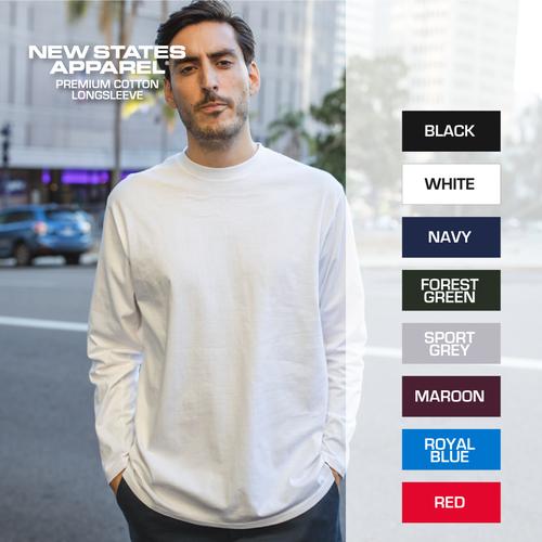 Jual New States Apparel Premium Cotton 
