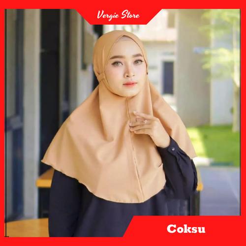 Foto Produk Jilbab Tali AZKIA Instan Termurah Diamond Premium | Hijab Instan Murah - Coksu dari Veergie Store