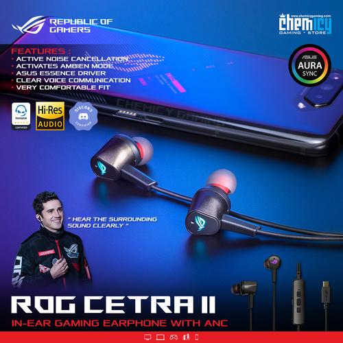 Jual Asus ROG Cetra II RGB In-ear 