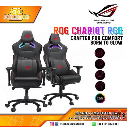 Foto Produk KURSI GAMING ASUS ROG Chariot RGB 4D Armrest Gaming Chair dari Techno Computer Bali