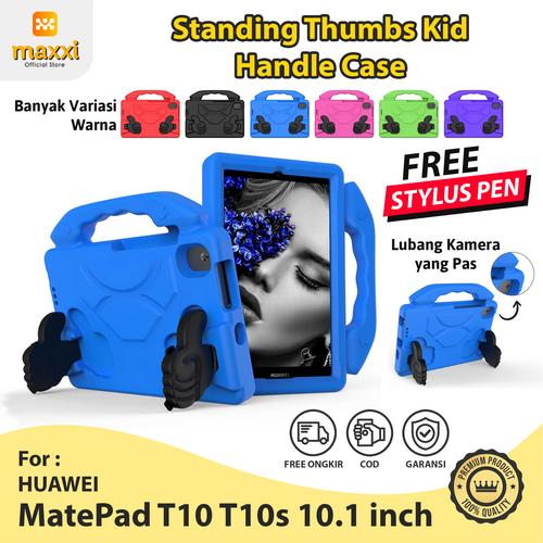XITODA Custodia per Huawei MatePad T10/T10S AGS3-L09/AGR-L09 AGR-W09/AGS-W09 9.7/10.1 Protezione in PU Pelle Cover *Nero