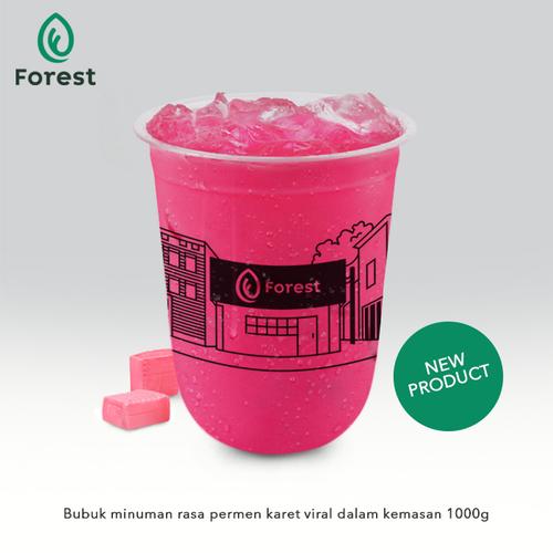 Foto Produk Bubuk Minuman ES PERMEN KARET VIRAL 1000g - FOREST Bubble Drink dari Forest Bubble Drink
