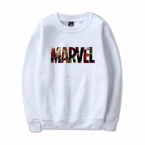 Jual Sweater Marvel White And Black 