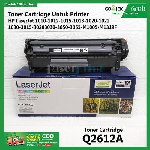 Promo Toner Compatible Printer HP LaserJet pro 1010/1020/3030 - Q2612A-12A  - Jakarta Selatan - mitra toner | Tokopedia