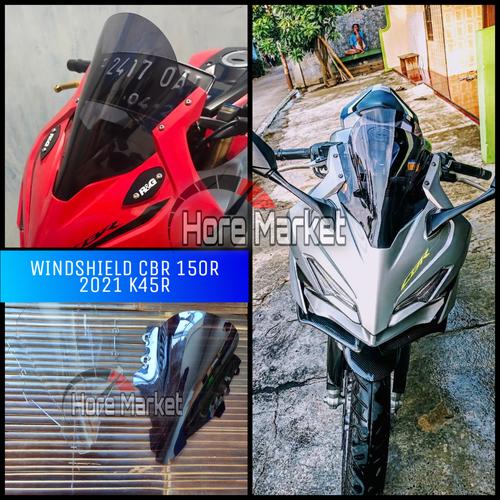 Jual WINDSHIELD CBR 150R K45R 2021 VISOR ALL NEW CBR FACELIFT 2021