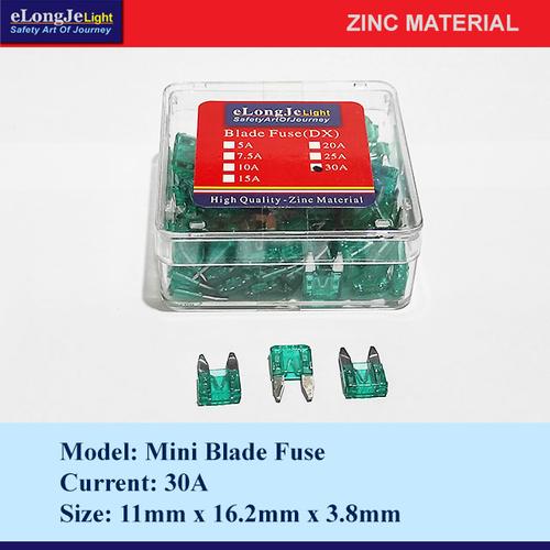 Foto Produk Fuse Blade (DX) Mini 30A (Hijau) - Elongje dari Seraya Shop