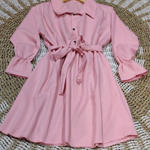 Foto Produk DIORA TUNIK WANITA MUSLIMAH / BAJU ATASAN REMAJA CEWEK MURAH TERBARU - DUSTY PINK dari Kaliboto Store