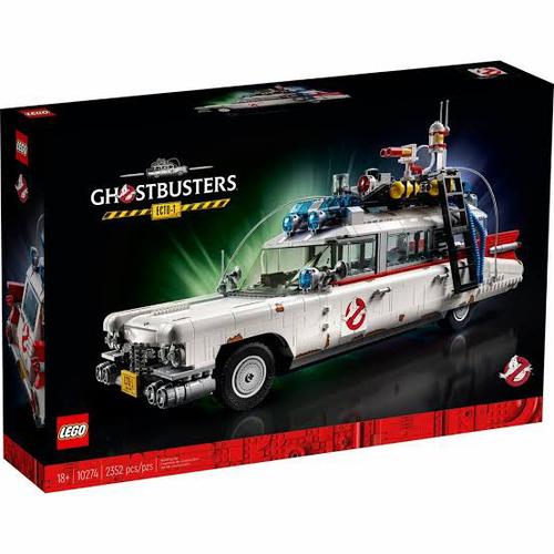 LEGO CREATOR EXPERT Ghostbusters Ecto-1 10274 Costruito E Completo Al