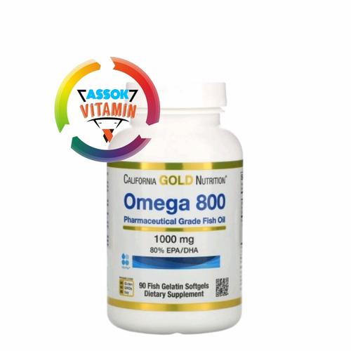 Jual California Gold Nutrition Omega 800 EPA/DHA 1000 mg 90 Softgel -  Jakarta Barat - Assok Vitamin | Tokopedia