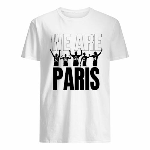 Jual Kaos Baju We are Paris Messi Pria 