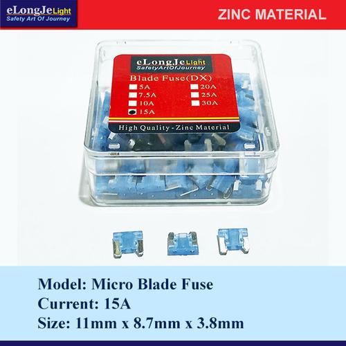 Foto Produk Fuse Blade (DX) Micro 15A (Biru) - Elongje dari Seraya Shop