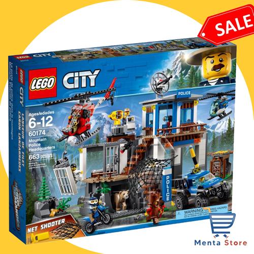 Jual LEGO City 60174 Mountain Police Headquarters Polisi Kota