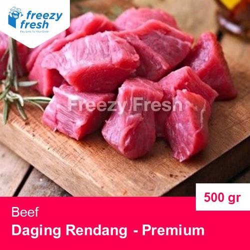 Gambar Daging Sapi Potong Rendang Premium murah 500gram dari Freezy Fresh Jakarta Selatan Tokopedia