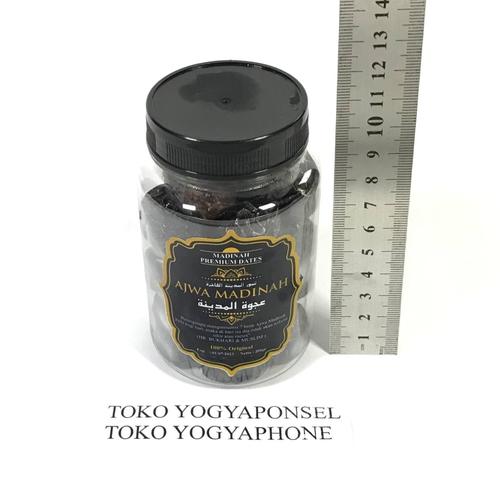 Foto Produk Kurma Ajwa Kurma Madinah Kurma Nabi Asli Super Grade A 200 gram 200gr dari yogyaponsel