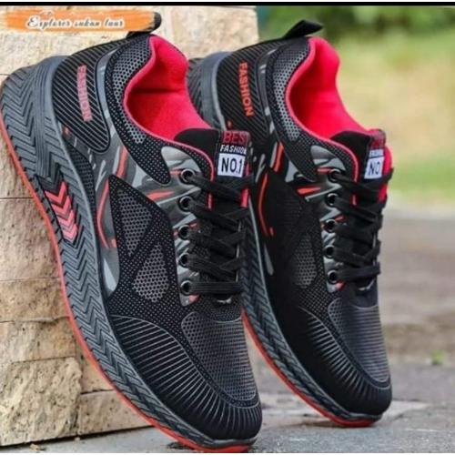 Sepatu Pria Style Rasing Jual SEPATU RUNNING SPORT LARI OLAHRAGA JOGING PRIA COWOK HITAM MURAH ...