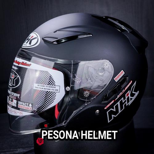 NHK HELM R1 BLACK DOFF /DOBLE VISOR 