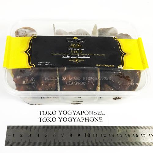Foto Produk Kurma Tunisia Madu - Sukkari Qasim - Khalas AlSaad 3in1 Asli 500 gram dari yogyaponsel