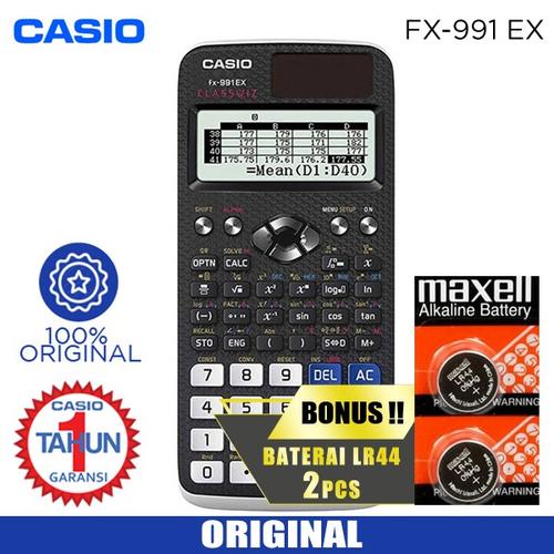 Foto Produk KALKULATOR CASIO FX 991 EX BLACK dari JED PLAZA