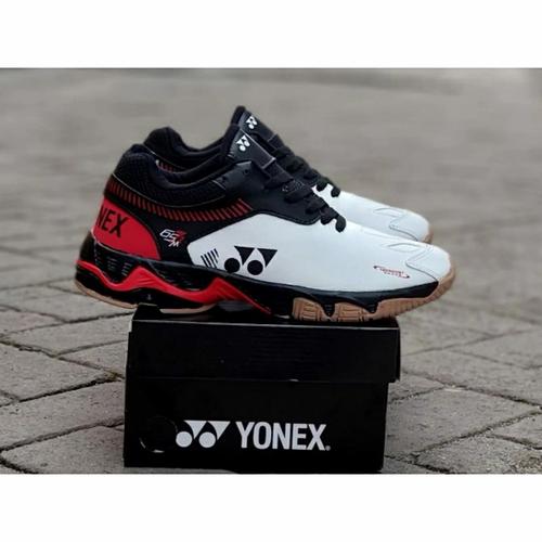 Foto Produk sepatu badminton yonex//sepatu bulutangkis pria - putih merah, 39 dari Mulya_Sport