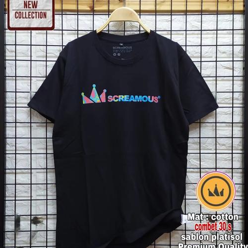 Jual Screamous Kaos Pria Original/Kaos Pria Screamous/Atasan Screamous