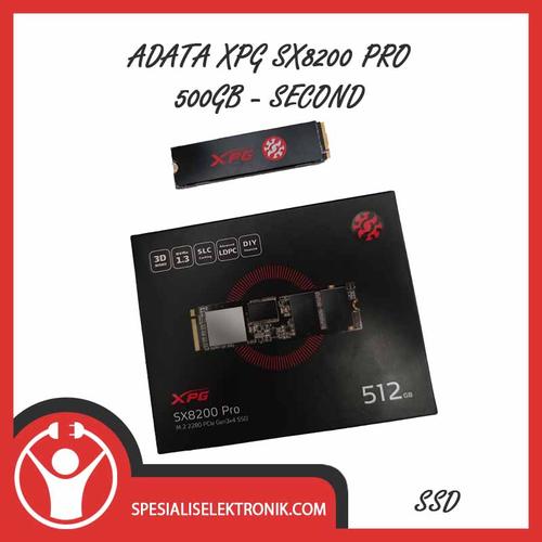 Gambar Adata xpg sx8200 pro 500gb - second dari spesialis elektronik Jakarta Selatan Tokopedia