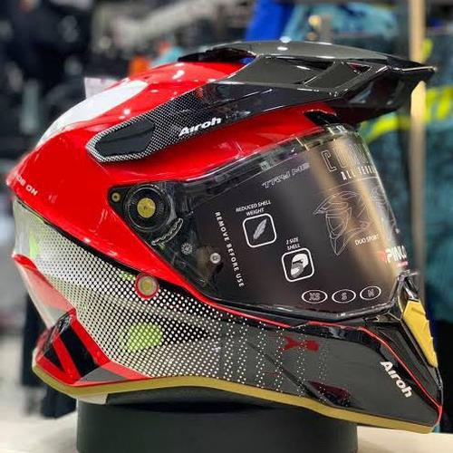 Jual HELM AIROH COMMANDER PROGRESS RED 2021 HELM SUPERMOTO HELM ADVENTURE -  Kota Bandung - Mans_MX | Tokopedia