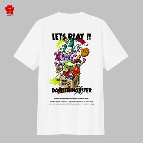 Jual Dassler Monster Tshirt T022 Kaos 