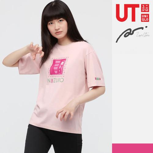 UNIQLO UT x DEMON SLAYER - NEZUKO (PINK 