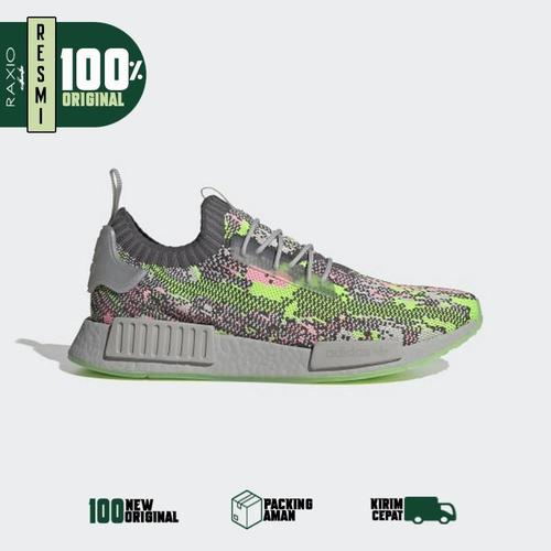 nmd r1 grey green