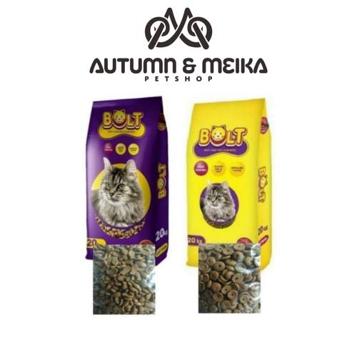 Gambar Makanan kucing merk bolt kemasan repack 1kg - Donat 800gr dari Meika Petshop Jakarta Timur Tokopedia
