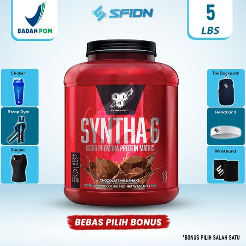 Foto Produk BSN Syntha6 Syntha 6 5 Lbs 5lbs Whey protein dari SuplemenfitnessID
