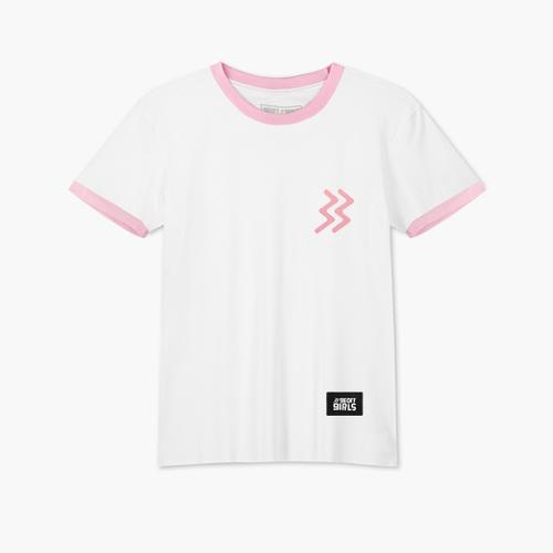 Gambar Geoff Girls Official - Ils Ringer Tee White T-Shirt | T-Shirt Wanita - L dari Geoff Max Official Kota Bandung Tokopedia