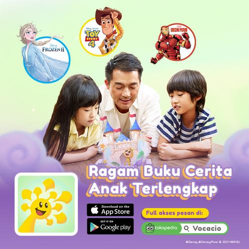 Foto Produk Vocacio - 1 tahun Subscription Aplikasi Belajar Membaca untuk Anak dari Vocacio
