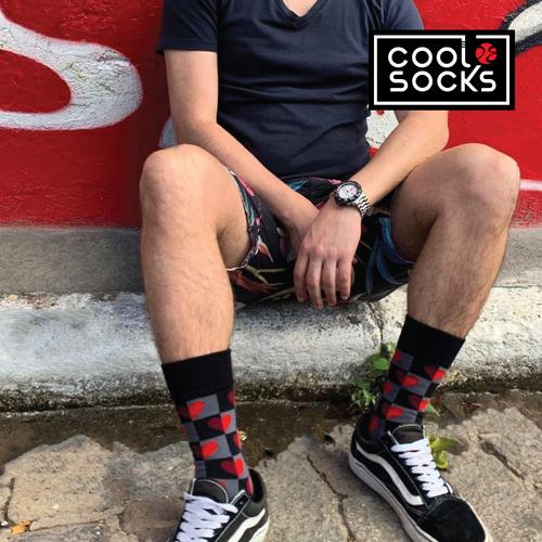 Gambar CoolDeSocks Original | Kaos Kaki Fashion - Love Dark Pattern dari CoolDeSocks Official Jakarta Barat Tokopedia