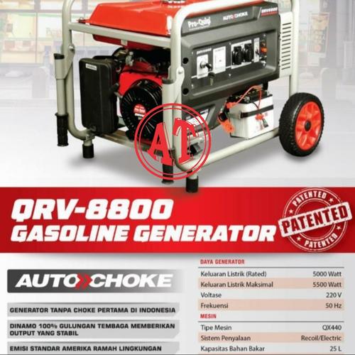Promo Genset 5000 watt ProQuip Auto Choke Qrv8800 Cicil 0% 3x - Jakarta ...