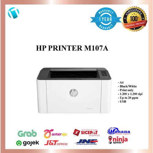 Jual HP Printer M107a Laserjet Monochrome | Laser 107a 4ZB77A - Jakarta  Barat - IT Store Co Id | Tokopedia