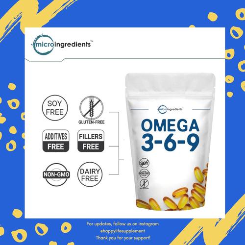 Jual omega 369 microingridient - Kota Surabaya - Happy Life Supplement |  Tokopedia