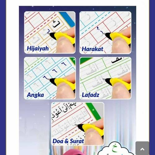 Jual 3pcs Buku Ajaib Belajar Menulis Huruf Angka Hijaiyah Arabic Magic Book Kab Tangerang Female Angel Shop Tokopedia