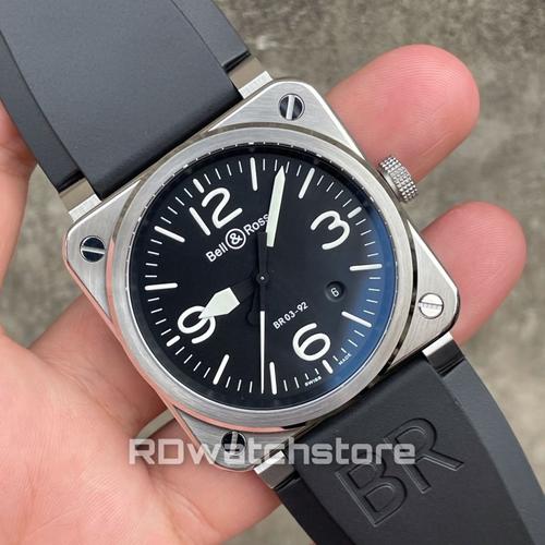 Jual Bell \u0026 Ross BR 03-92 SS Black Dial 