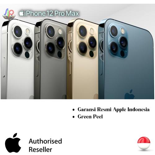 Foto Produk IPhone 12 Pro Max Garansi Resmi Ibox - Pasific Blue, 128 gb dari Cv.Sentra inti pratama