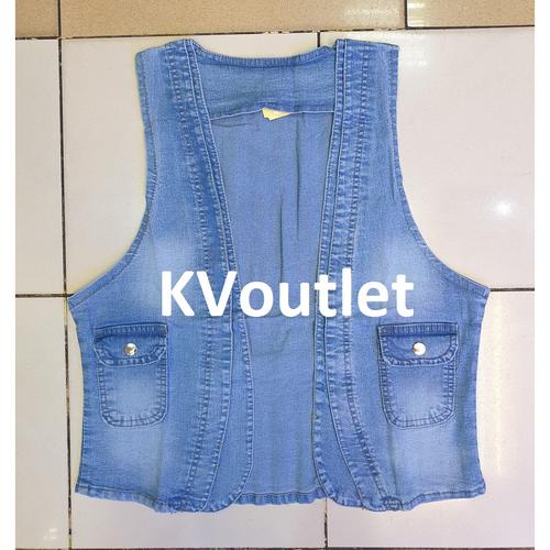 Jual ROMPI JEANS WANITA KANTONG DUA 