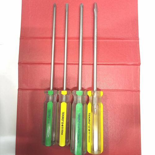 Jual OBENG TEKIRO PLUS PH1X150MM 5mm PH2X150MM 6mm MINUS 5X150MM ...