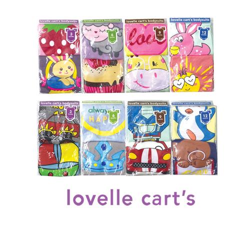 Foto Produk Jumper Lovelle Cart's Short Sleeve 2 in 1 - Girl, 0-3 Bulan dari Lovelle Cart's