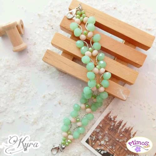 Gambar Konektor masker hijab Kyra - Hijau dari Mimos-Store (Agen Resmi) Kab. Bogor Tokopedia