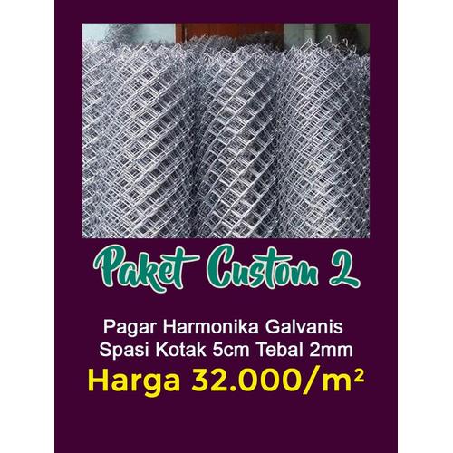 Gambar Kawat Harmonika Galvanis 2mm dari Toko Bintang Anugrah Kota Pekanbaru Tokopedia